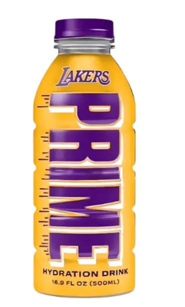 LA Lakers Limited Edition | 500ml | Elektrolyt-Sportgetränk mit Kokoswasser | BCAAs & Antioxidantien | Ohne Zucker | Zitronenlimonade