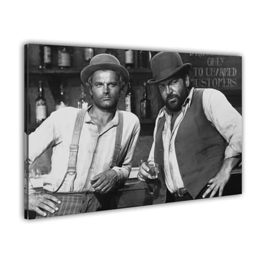 Bud Spencer - Vier Fäuste für EIN Halleluja - Leinwand (120x80cm)