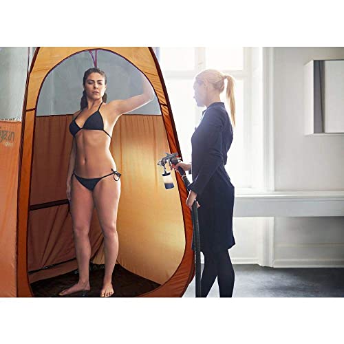 Gigatent Spray Tan Pop Up Tent - Professional Sunless Tanning Pop-Up Spraying Booth for Airbrush Art, Makeup & Painting - 50\'\' x 37\'\', Folds Easily in 30 Seconds - with Carry Bag,brown - Thumbnail 6