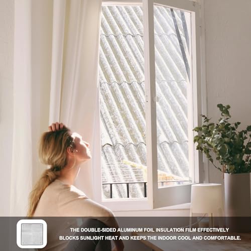 Película aislante doble cara de aluminio para ventana miniatura 4