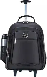 Mochila de Rodinhas Masculina Feminina Escolar Trabalho Viagens Passeio Faculdade