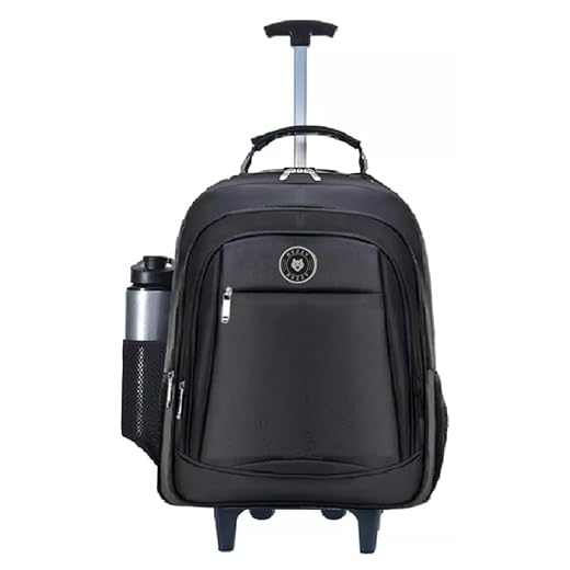 Mochila de Rodinhas Masculina Feminina Escolar Trabalho Viagens Passeio Faculdade