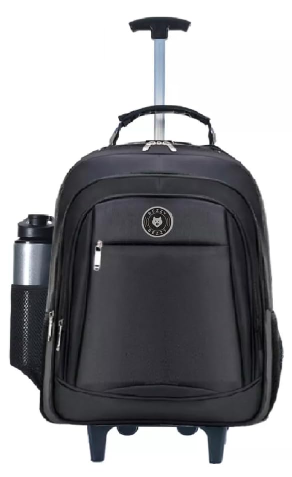 Mochila de Rodinhas Masculina Feminina Escolar Trabalho Viagens Passeio Faculdade
