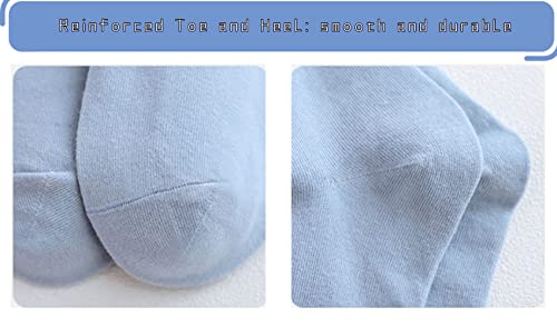 5/10-Pairs Women’s Ankle Socks Soft Cotton Aesthetic Crew Low Cut Socks with Cute Cartoon Pattern3