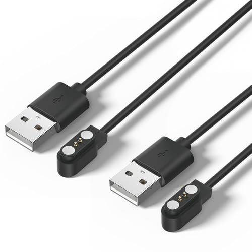 Zoye [2-PACK Magnetic Charger Compatible with YAMAY SW023 Willful SW021 SW025 Letsfit ID206 ID205L ID205U ID205S ID216 Umidigi Uwatch 3S 3 2S 2 - USB Charging Cable 3.3ft - Smartwatch Accessories(2) Zoye [2-PACK Magnetic Charger Compatible with YAMAY SW023 Willful SW021 SW025 Letsfit ID206 ID205L ID205U ID205S ID216 Umidigi Uwatch 3S 3 2S 2 - USB Charging Cable 3.3ft - Smartwatch Accessories(2)