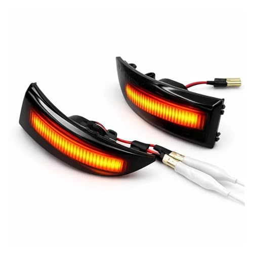 Feu latéral Megane 3 RS clignotant fumé noir pour rétroviseurs Laguna Fluence
