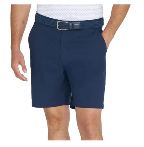 Greg Norman Men's Performance Stretch Golf Short (US, Numeric, 40, Regular, Regular, Blue (Navy))