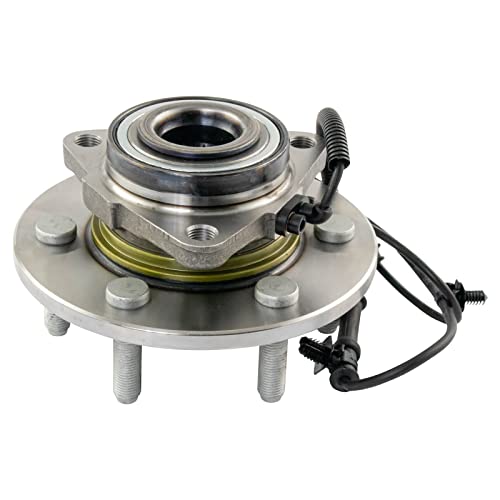 Image of TRQ Front Left and Right Wheel Bearing and Hub Assembly Set 2 Piece