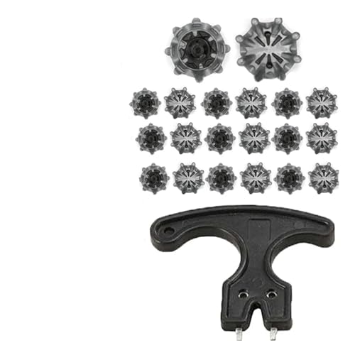 Golf Shoe Spikes 100Pcs Golf Spikes for Foot Joy - 2.7x1.2CM Fast-Twist Quick Torsion Cleats