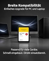 Intenso Interne 2,5" SSD SATA III Top, 2 TB, 550 MB/Sekunden, Schwarz – Ansicht 5