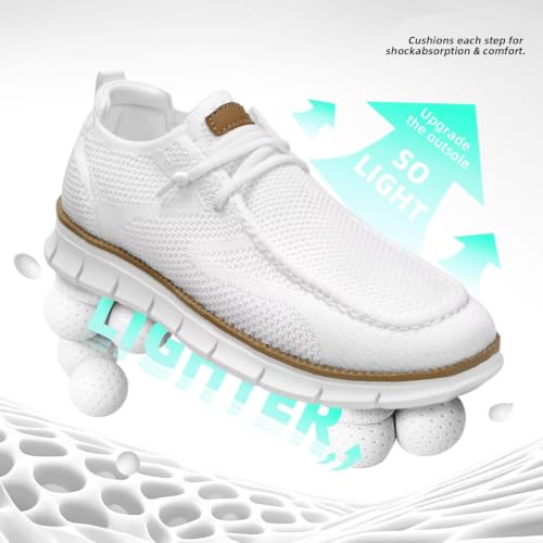Image of Socviis Mens Slip-on Loafers Comfortable Boat Beach Shoes Mesh Casual Walking Sneakers