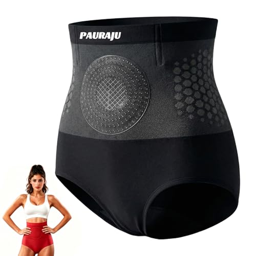 BuildLeaf PAURAJU Moringa 4-in-1 Fat Burning Shorts PAURAJU Thermogenic Sculpting Shorts (Black L)