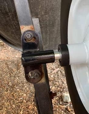 Miniatura 2 de Corona 2506-89 - Eje y 2 soportes - Carretillas de acero resistentes