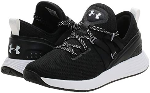Under Armour Women's Breathe Trainer Sneaker, Black/White, 5 | Image 6