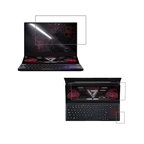 �y3���g(���+�^�b�`�p�b�h)�z ClearView(�N���A�r���[) ASUS ROG Zephyrus Duo 15 SE GX551QS 2021�N6�����f�� 15.6�C���`�p �t���ی�t�B���� ������ ���ׂ��� �R�� �R�E�C���X �^�C�v ��ʃt�B����