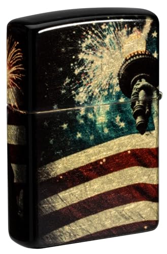 Encendedor Zippo Estatua de la Libertad Fireworks miniatura 2