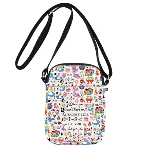 JNIAP Fairy Tales Crossbody Bag Fairy Princess Gift Fairy Tale Lover Gift Cartoon Fans Gift Fairy Princess Shoulder Bag ﻿