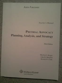 Paperback pretrial advocacy planning analysis and strategy Book