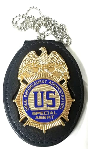 Drug Enforcement Administration DEA Badge Belt Clip/Neck Hanger - The Badge is NOT included - do not ask