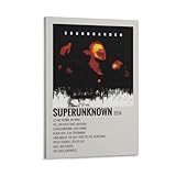 SUPERUNKNOWN 1994 Soundgarden Album Cover Canvas Poster Print Music Posters for Room Aesthetic Gift Frame-style24x36inch(60x90cm)