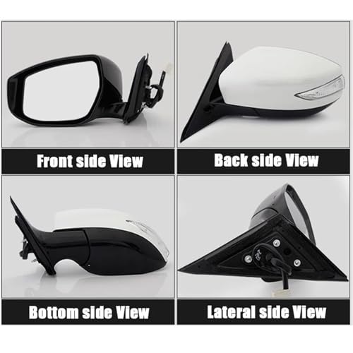 Rétroviseur latéral voiture ensemble pour Nissan Teana 2013 2014 2015 2016 2017 2018