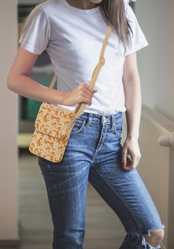 Image of WIRESTER Small Crossbody Cell Phone Bag, Cute Shoulder Bag, Fashionable Bag for Walking, Traveling, Shopping, Working
