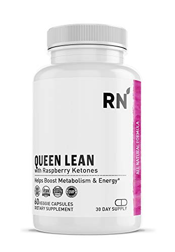 Queen Lean Weight Loss Supplement - Raspberry Ketones, Green Tea, Garcinia Cambogia, Caffeine - Thermogenic Belly Fat Burner, Metabolism Booster, Appetite Suppressant and Weight Loss for Women and Men