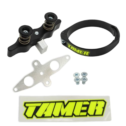 Tamer MX HH-2511 Double Button Motocross Holeshot Device – Fits GasGas, Husqvarna, KTM, Suzuki, and Yamaha - Black Launch Control System with WDS 2.0 Ring – Dirtbike Start Device – Made in USA