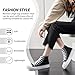 yageyan Womens High Top Canvas Sneakers Lace up Fashion Shoes for Women Casual Classic（black08.5）