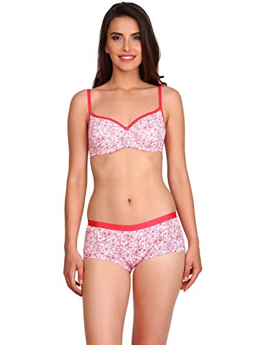 Image of Jockey 1723 Women Wirefree Padded Super Combed Cotton Elastane Stretch Medium Coverage T-Shirt Bra with Lace Styling