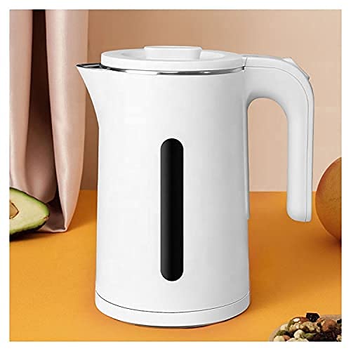 Trench Electric Kettle, 2L Double Wall Tea Kettle, Cool Touch and Cordless Electric Kettle with Overheating Protection, 1500W Hot Water Boiler (BPA-Free) with LED Indicator-image-48