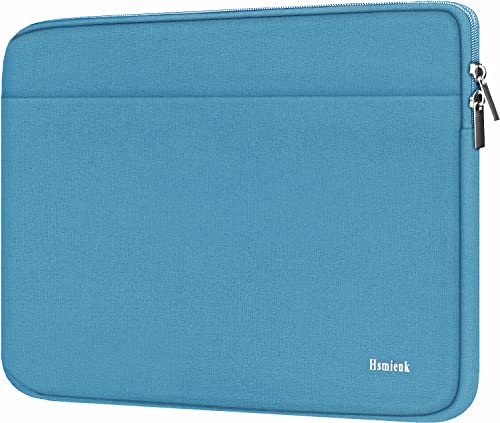Image of 14 inch Laptop Sleeve, Shockproof Protective Notebook Cover Bag with Accessory Pocket, Durable Carrying Laptop Case Compatible for MacBook HP Lenovo Dell Asus Acer, Sky Blue