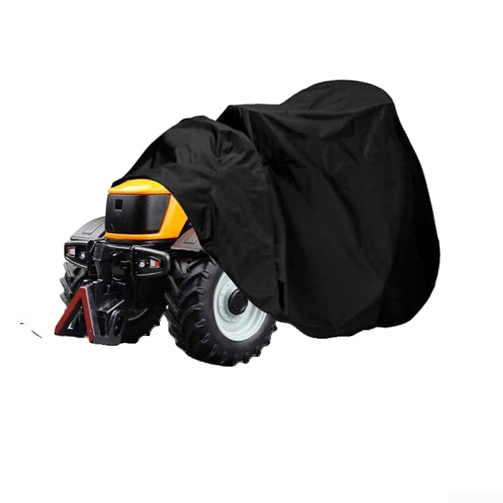 Tracteur à gazon protégé de la rouille grâce à la bâche de protection VTT anti-UV et pluie