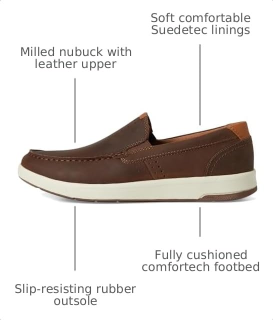 Image of Florsheim Men's, Crossover Moc Toe Slip-On | Casual Shoes