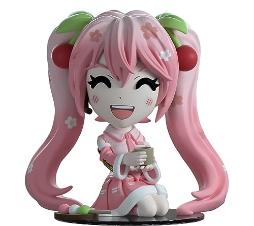 Youtooz Sakura Hatsune Miku Figure, 3.6" inch Sakura Miku Vinyl Figure, Collectible Hatsune Miku Figurine - Image 3