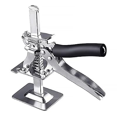 QWSNED Labor Saving arm,Tile Lifting Locator,All-Steel Wall Tile Height Adjustment,Precision Clamping Tool,Hand Tool Jack