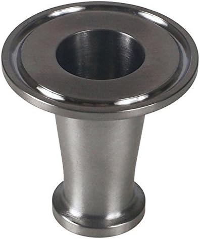 Concentric Reducer | Tri Clamp 1 inch x 3/4 in. - Stainless Steel SS304 / 3A - Glacier Tanks - (3 Pack)