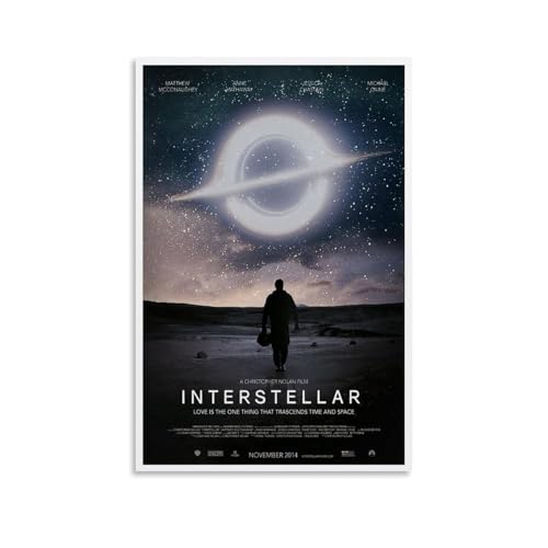 Generisch Póster clásico Inter-stellar para habitaciones, decoración de pared en lienzo, 30 x 45 cm
