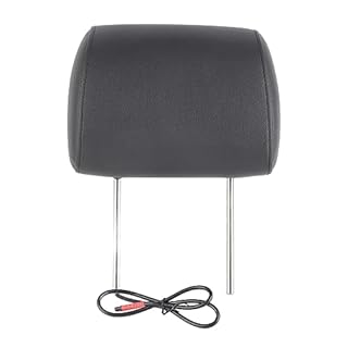 Universale Poggiatesta Monitor Kit, 7 Pollici Auto per Poggiatesta Monitor, Poggiatesta Video Media Player Mp5 Monitor per Auto Con Lettore Multimediale Video per Auto (Nero),Poggiatesta e braccioli