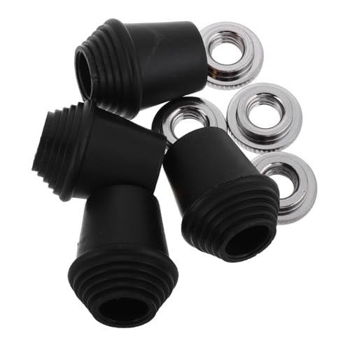 GALPADA Universal Drum Leg Brackets 4 Pcs Bass Drum Leg Feet with Locking Nuts