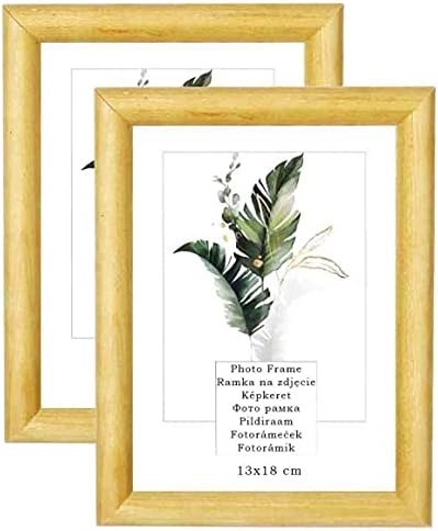 Ramka na zdjęcia Postergaleria | 18x24 | Czarna | Drewno | Szkło akrylowe | 8 kolorów | 10 rozmiarów | Ramka na plakaty | Ramka na zdjęcia