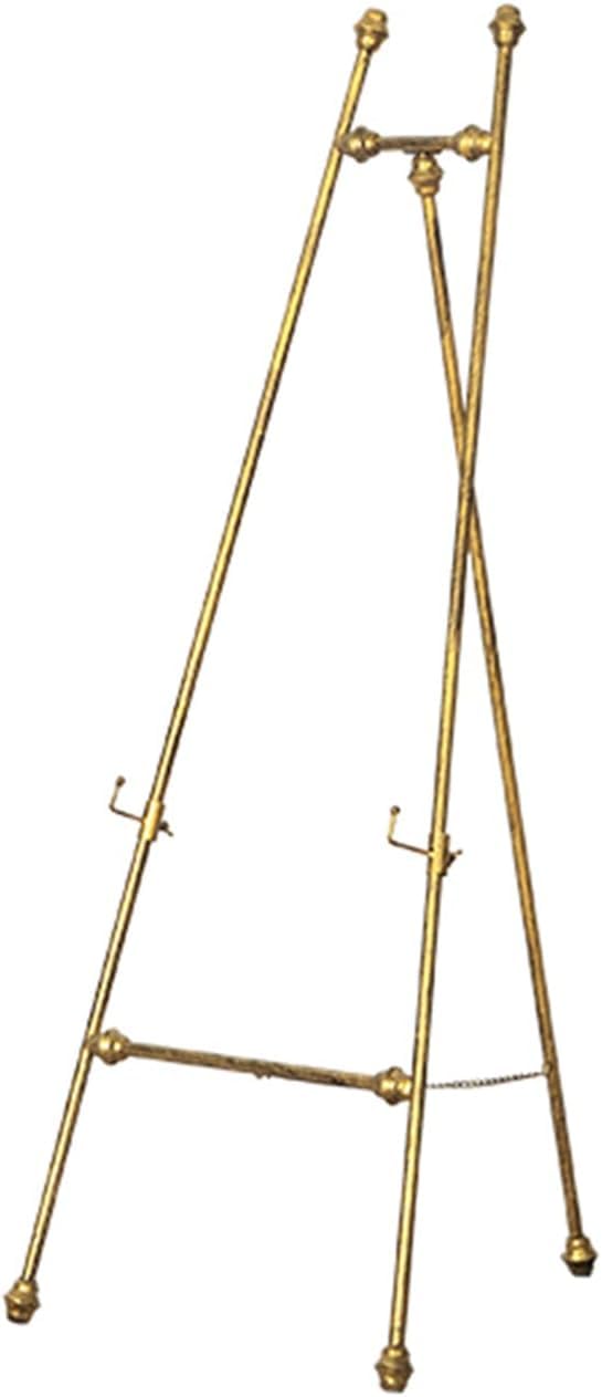 Caballete Plegable Goud, Soporte de exhibición de Arte portátil para Carteles de Bodas, Carteles y Fotos, liviano, 120/150 cm de Alto (Goud 120 cm) 150 cm