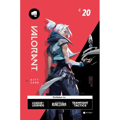 VALORANT €20 Geschenkkarte – [VALORANT Points]