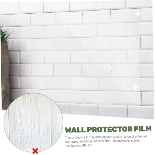 Film transparente de pared SHINEOFI para proteger zonas de cocina de salpicaduras 7