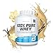 Produktbild BioTechUSA 100% Pure Whey | Proteinpulver mit BCAA und Glutamin | Glutenfrei, Palmölfrei | 21g Protein pro Portion, 2.27 kg, Bourbonvanille