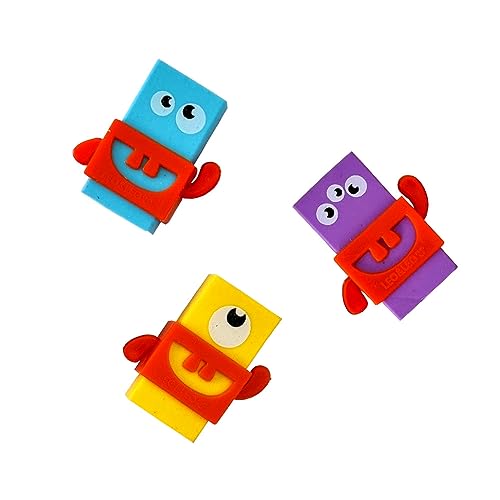 Borracha Monstrinhos Pote C/12 Und Leo&leo