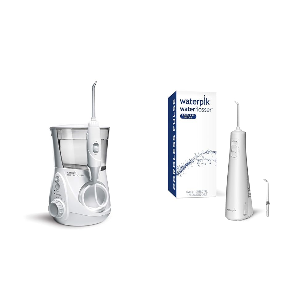 Waterpik Aquarius Water Flosser WP-660 Cordless Brazil Ubuy