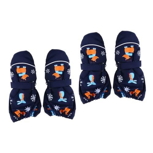 2 Pares luvas de esqui infantil luvas de Inverno luvas de snowboard luvas para crianças luvas de nev