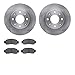 Dynamic Friction Company Front Brake Rotors with 5000 Advanced Brake Pads 6502-59119