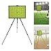 Soccer Coaching Board with Stand Portable Tactical Display Board Magnetic Soccer Coach Clipboard with Triangle Bracket and Portable Backpack 23.6 x 17.7in
